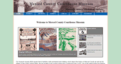 Desktop Screenshot of mercedmuseum.org